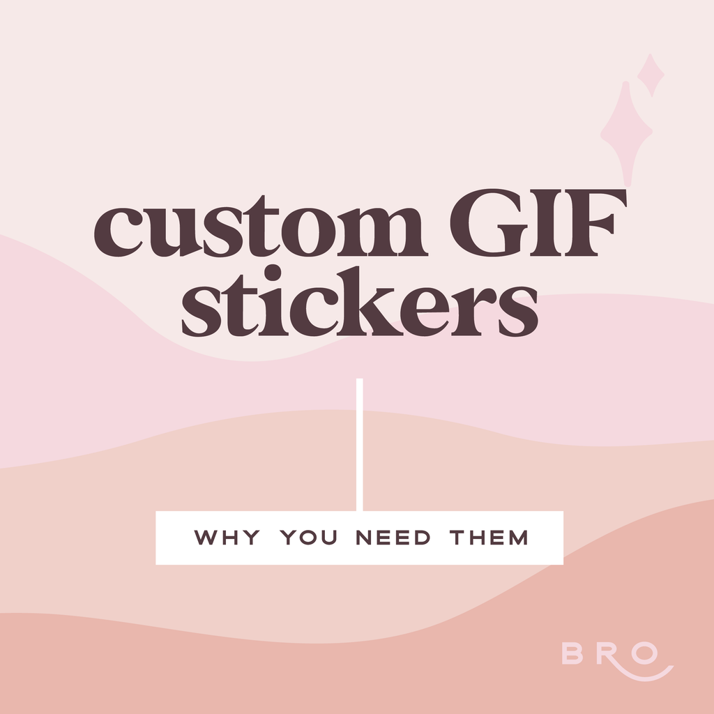 Why you need Custom Animated GIF Stickers