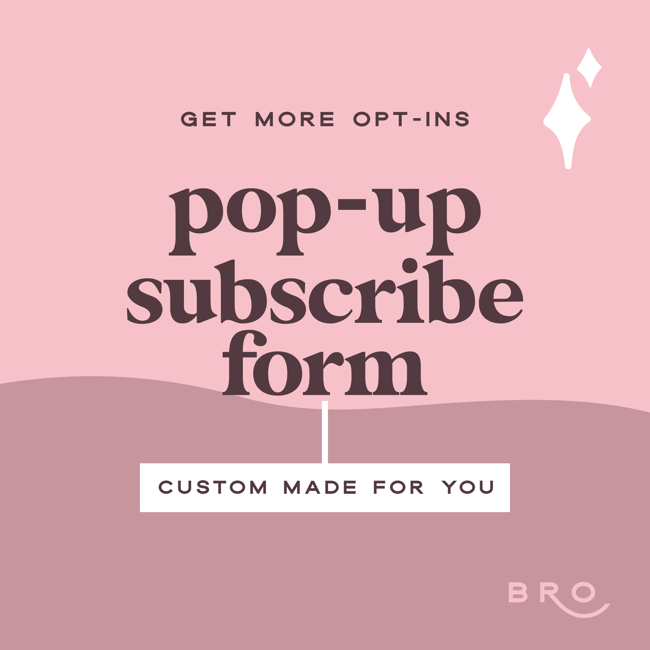Pop-up Subscribe Form