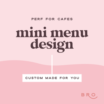 Mini Menu Design